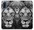 S3372 Lion Visage Etui Coque Housse pour Motorola G Pure