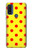 S3526 Rouge tache à pois Etui Coque Housse pour Motorola G Pure