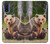 S3558 Famille d'ours Etui Coque Housse pour Motorola G Pure