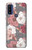 S3716 Motif floral rose Etui Coque Housse pour Motorola G Pure