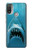 S0830 Requin blanc Etui Coque Housse pour Motorola Moto E20,E30,E40