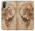 S1045 Leonardo da Vinci Femme Head Etui Coque Housse pour Motorola Moto E20,E30,E40