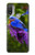 S1565 Oiseau bleu de bonheur Bleu Oiseau Etui Coque Housse pour Motorola Moto E20,E30,E40