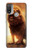 S1957 Lion Etui Coque Housse pour Motorola Moto E20,E30,E40
