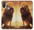 S1957 Lion Etui Coque Housse pour Motorola Moto E20,E30,E40