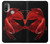 S2092 Rouge Poisson Combattant Etui Coque Housse pour Motorola Moto E20,E30,E40