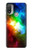 S2312 Arc en ciel coloré espace Galaxie Etui Coque Housse pour Motorola Moto E20,E30,E40