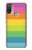 S2363 Arc en ciel Motif Etui Coque Housse pour Motorola Moto E20,E30,E40