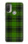 S2373 Motif vert Tartan Etui Coque Housse pour Motorola Moto E20,E30,E40