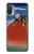 S2390 Katsushika Hokusai Fuji Rouge Etui Coque Housse pour Motorola Moto E20,E30,E40