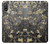 S2664 Noir Fleur Amandier Van Gogh Etui Coque Housse pour Motorola Moto E20,E30,E40