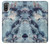 S2689 Bleu Marbre Texture Imprimé graphique Etui Coque Housse pour Motorola Moto E20,E30,E40