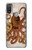 S2801 millésimé Poulpe Etui Coque Housse pour Motorola Moto E20,E30,E40