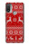 S2835 Renne Motif Tricoté Noël Etui Coque Housse pour Motorola Moto E20,E30,E40
