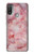 S2843 Texture en marbre rose Etui Coque Housse pour Motorola Moto E20,E30,E40