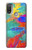 S2942 Peinture Coup de pinceau Etui Coque Housse pour Motorola Moto E20,E30,E40