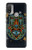 S3175 Hamsa Mosaïques main Etui Coque Housse pour Motorola Moto E20,E30,E40