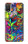 S3255 Motif Art coloré Etui Coque Housse pour Motorola Moto E20,E30,E40