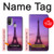 S3447 Paris Eiffel Le coucher du soleil Etui Coque Housse pour Motorola Moto E20,E30,E40