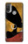 S3453 Africaine Reine Néfertiti Silhouette Etui Coque Housse pour Motorola Moto E20,E30,E40