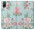 S3494 Rose à pois millésimé Etui Coque Housse pour Motorola Moto E20,E30,E40