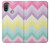 S3514 Arc en ciel Zigzag Etui Coque Housse pour Motorola Moto E20,E30,E40