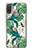 S3697 Oiseaux de la vie des feuilles Etui Coque Housse pour Motorola Moto E20,E30,E40