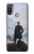 S3789 Wanderer above the Sea of Fog Etui Coque Housse pour Motorola Moto E20,E30,E40