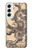 S0318 antique dragon Etui Coque Housse pour Samsung Galaxy S22
