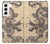 S0318 antique dragon Etui Coque Housse pour Samsung Galaxy S22