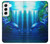 S0385 Dauphin Etui Coque Housse pour Samsung Galaxy S22