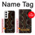 S0553 serpent Peau Etui Coque Housse pour Samsung Galaxy S22