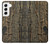 S0598 Bois imprimé graphique Etui Coque Housse pour Samsung Galaxy S22