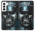 S0754 crâne soldat Etui Coque Housse pour Samsung Galaxy S22