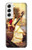 S1420 Saraswati déesse hindoue Etui Coque Housse pour Samsung Galaxy S22