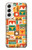 S1873 Motif de l'Ouest Etui Coque Housse pour Samsung Galaxy S22