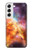 S1963 Nébuleuse Arc en ciel espace Etui Coque Housse pour Samsung Galaxy S22