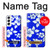 S2244 Motif Hawai Hibiscus Bleu Etui Coque Housse pour Samsung Galaxy S22