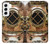 S2412 Mer Profonde Casque millésimé plongée sous-marine Etui Coque Housse pour Samsung Galaxy S22