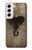 S2516 Elephant Peau Imprimé graphique Etui Coque Housse pour Samsung Galaxy S22