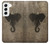 S2516 Elephant Peau Imprimé graphique Etui Coque Housse pour Samsung Galaxy S22