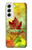 S2523 Canada Feuille d'érable d'automne Etui Coque Housse pour Samsung Galaxy S22