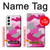 S2525 Rose Camo camouflage Etui Coque Housse pour Samsung Galaxy S22