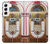 S2853 Jukebox appareil de lecture Etui Coque Housse pour Samsung Galaxy S22