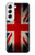 S2894 Drapeau britannique millésimé Etui Coque Housse pour Samsung Galaxy S22