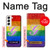 S2899 Arc en ciel LGBT Gay Pride Drapeau Etui Coque Housse pour Samsung Galaxy S22