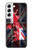 S2936 Royaume-Uni Drapeau britannique Carte Etui Coque Housse pour Samsung Galaxy S22