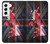 S2936 Royaume-Uni Drapeau britannique Carte Etui Coque Housse pour Samsung Galaxy S22