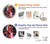 S2936 Royaume-Uni Drapeau britannique Carte Etui Coque Housse pour Samsung Galaxy S22