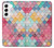 S2947 Bonbons Minimal Couleurs pastel Etui Coque Housse pour Samsung Galaxy S22